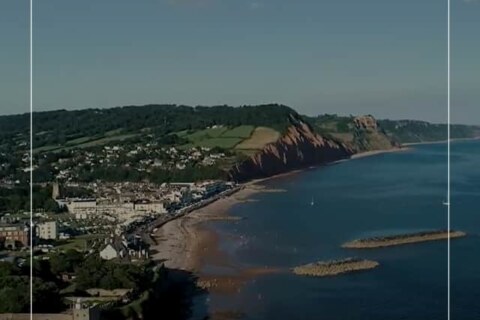 Destination Tourism Video - Sidmouth Aerial Video Tour - Tourism Video Virtual Tours