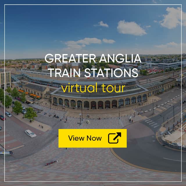 Greater Anglia Train Stations - Train and Transportation Virtual Tour